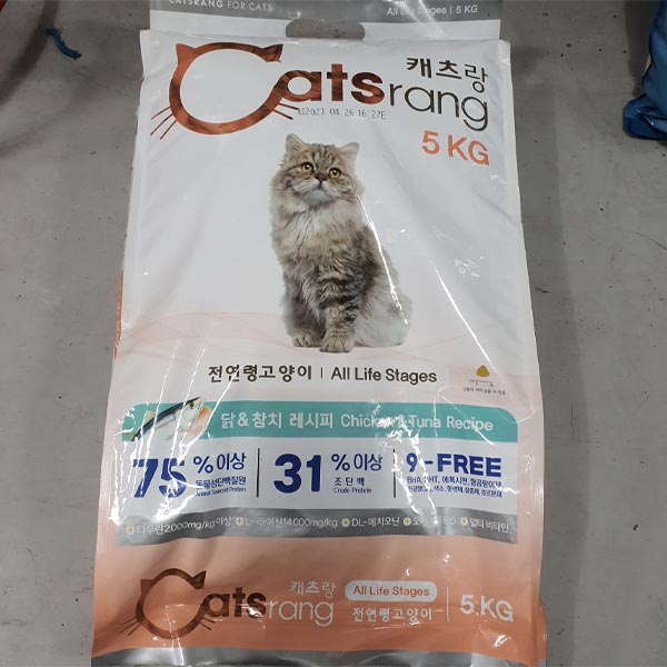 캣츠랑 고양이사료 전연령 5kg