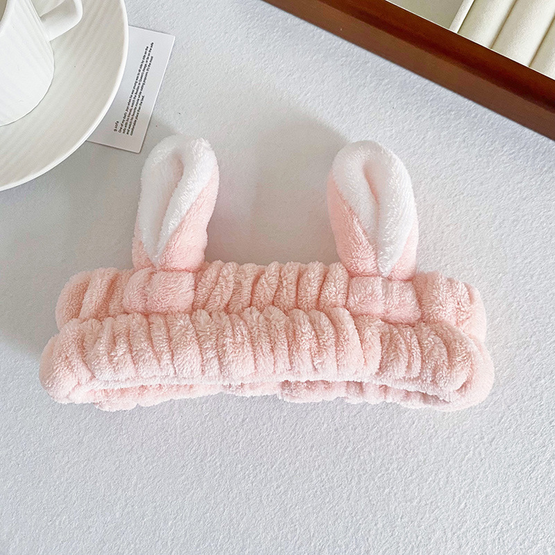 ABM 토끼세안밴드 핑크