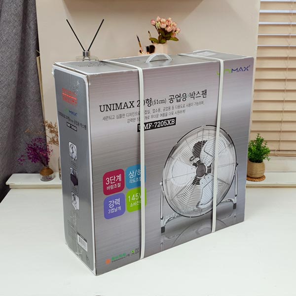 유니맥스 공업용 박스팬 선풍기20인치 umf-7205xb