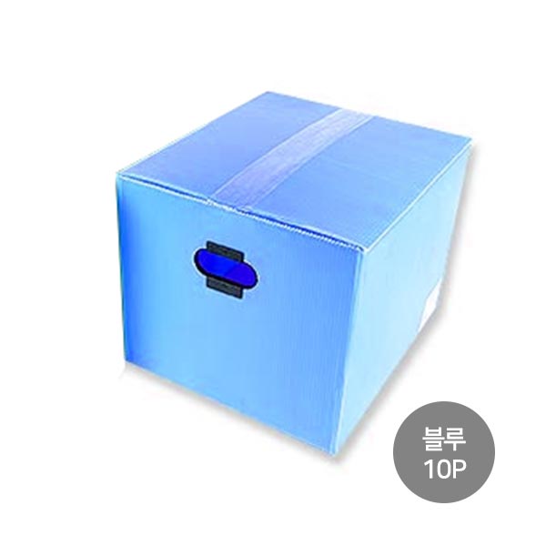 (차량배송) 피피박스 (왕왕대) 블루 10p