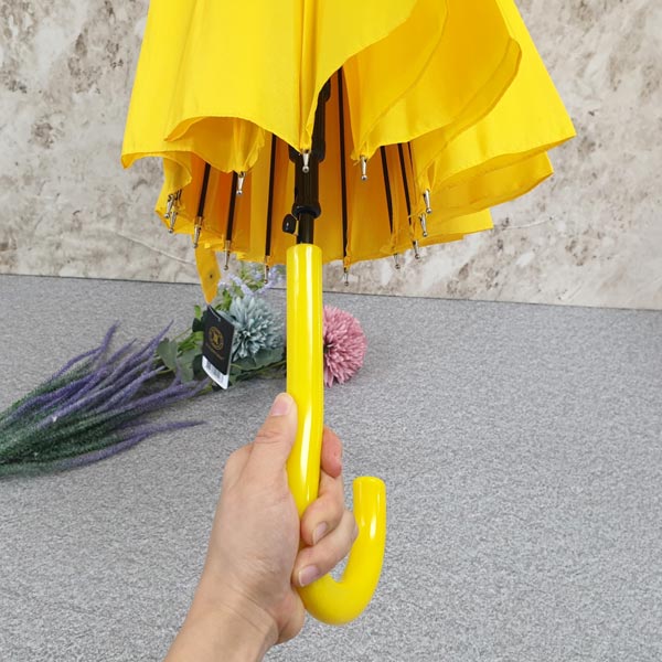 곡자무지 자동 장우산 (색상랜덤)