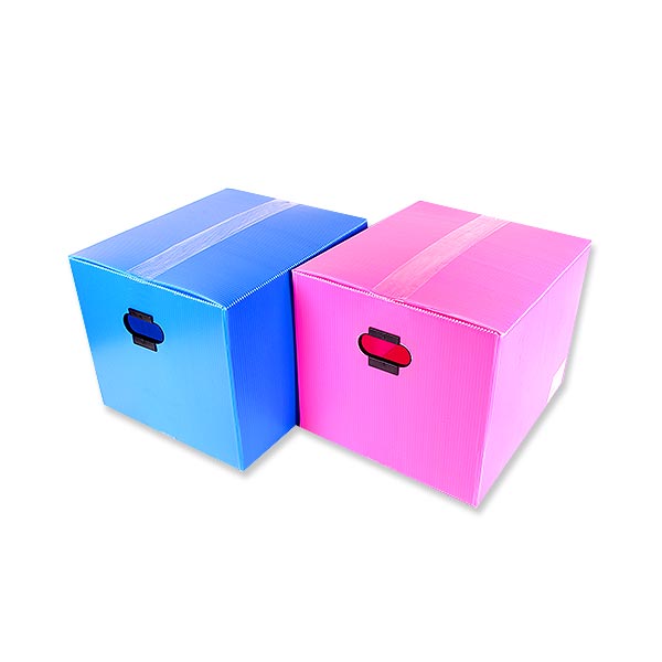 (차량배송)피피박스 단프라 (대) (48x35x33) 핑크 10p
