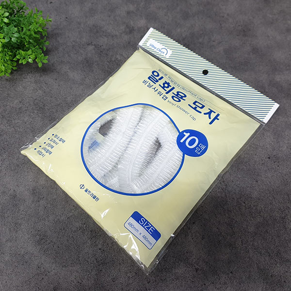 니즈 일회용 비닐 샤워캡(10개입)
