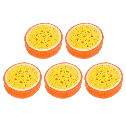ABM 과일 스펀지수세미 오렌지 5P