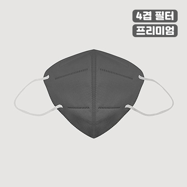 에이앤피 마스크 KF94대형5매입(회색)