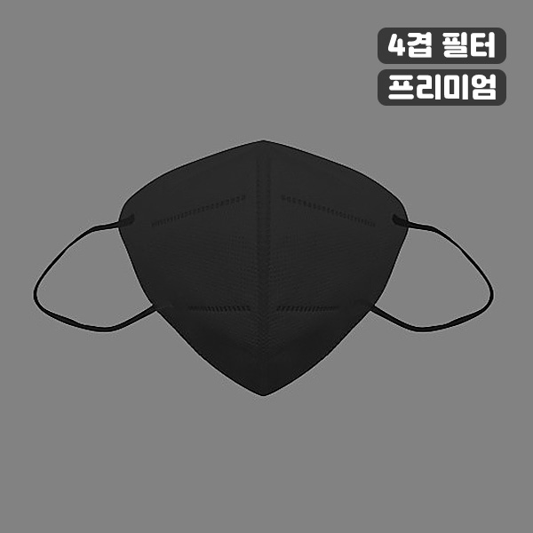 에이앤피 마스크 KF94 중형 5매입(검정색)