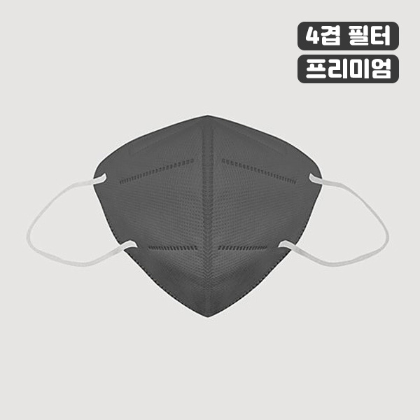 에이앤피 마스크 KF94 중형 5매입(회색)