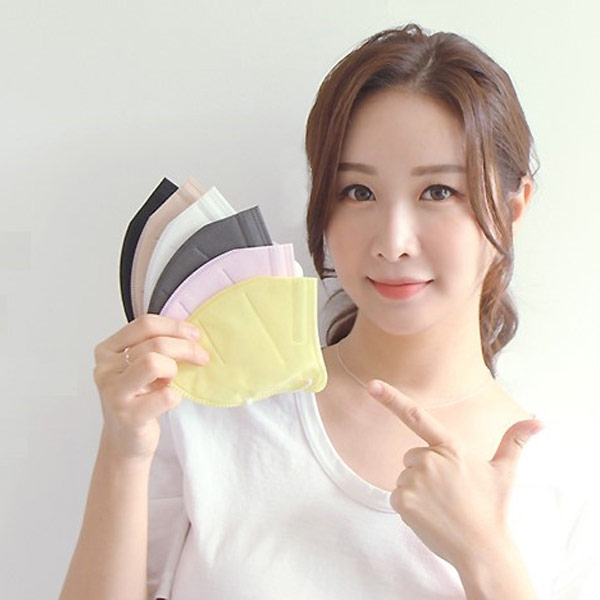 에이앤피 마스크 KF94 중형 5매입(노란색)