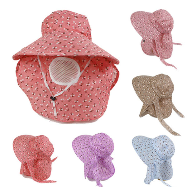 ABM 꽃무늬 농사 모자 색상랜덤 3개