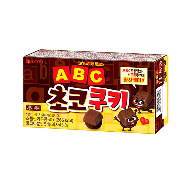 ABC 초코 쿠키 50g