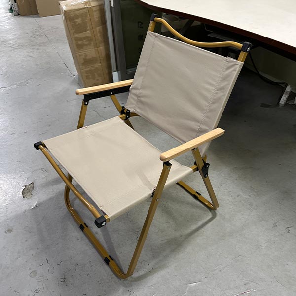접이식 의자 베이지 대(78x48x53)