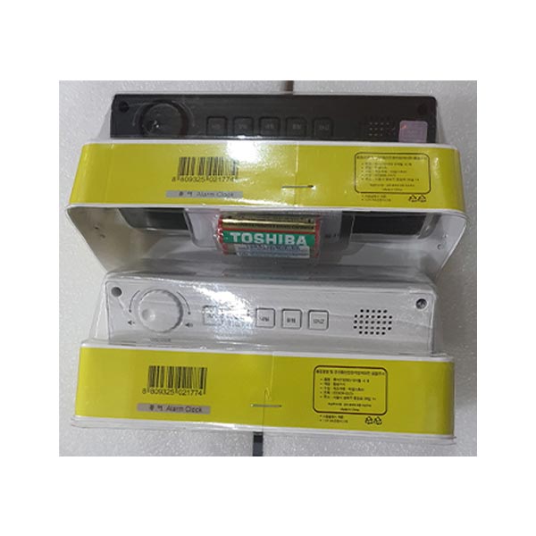 퓨어 디지털 탁상시계 TS280(색상랜덤)1p