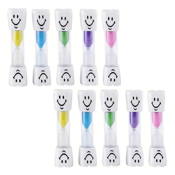 ABM3분 양치 모래시계 10개(색상랜덤)