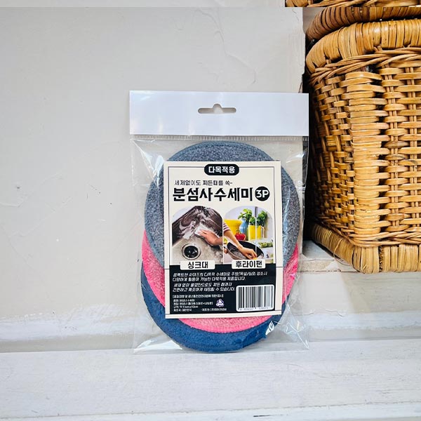 마이크로버 분섬사 수세미3P 마이크로버 분섬사 수세미3P