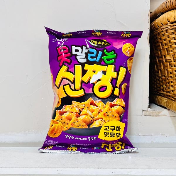 크라운 못말리는 신짱 고구마 맛탕맛 120g