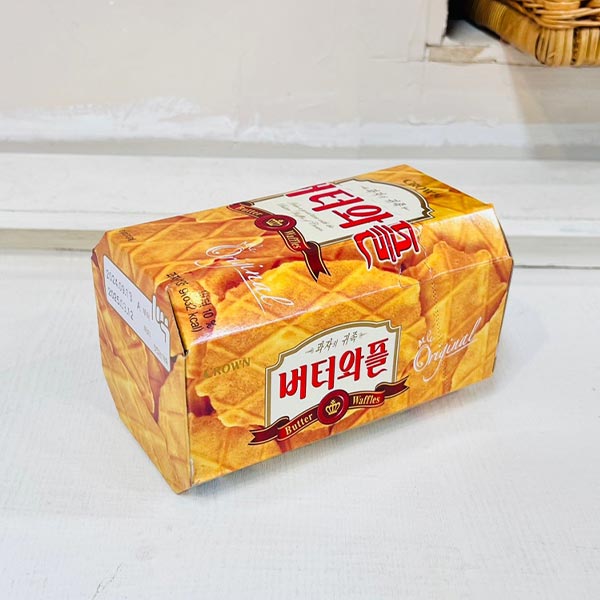 크라운 버터와플 135g