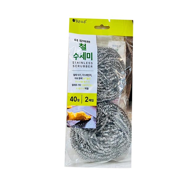 맑은하루 철수세미 40g 2매