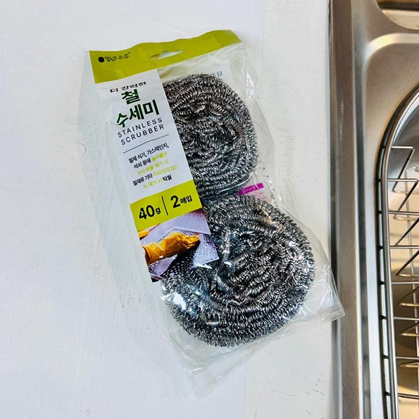 맑은하루 철수세미 40g 2매