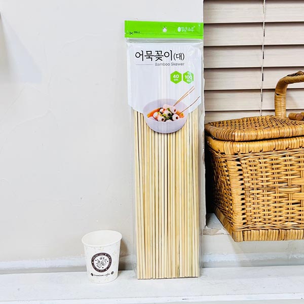 맑은하루 어묵꽂이 대 100p (40cm)