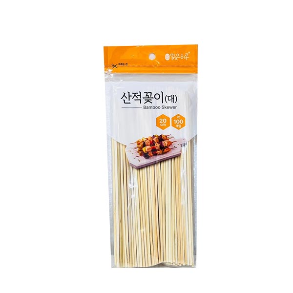 맑은하루 산적꽂이 대 100p (20cm)