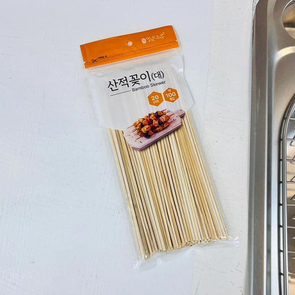 맑은하루 산적꽂이 대 100p (20cm)