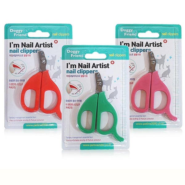 도기프랜드발톱가위소10cm(색상랜덤)1p
