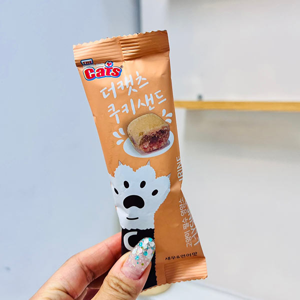 ★더캣츠 쿠키샌드 새우&연어맛 20g