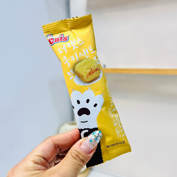★더캣츠 쿠키샌드 북어&연어맛 20g