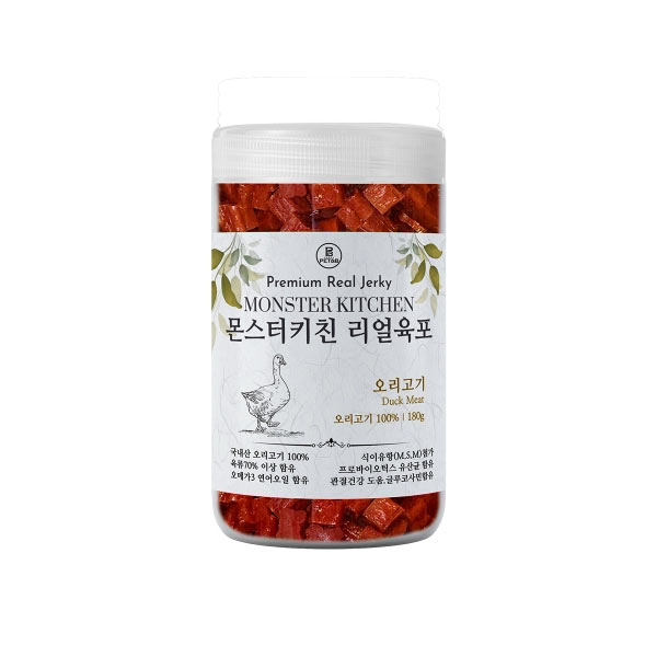 ★몬스터키친 리얼육포 오리 180g