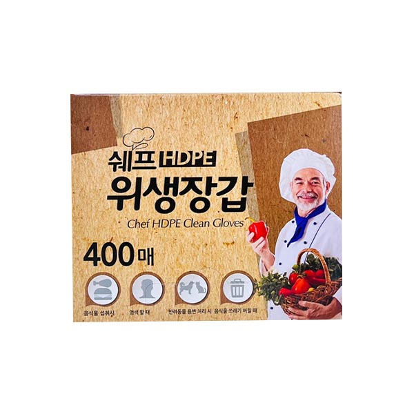 쉐프 위생장갑 400매