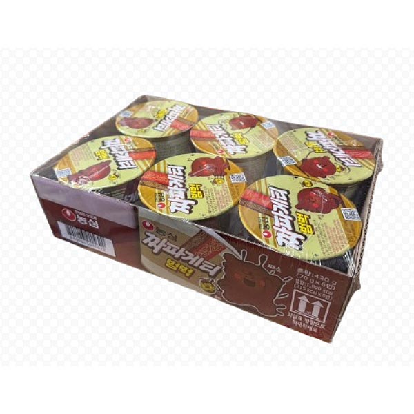 ★(매장판매)농심 짜파게티 범벅 70g 6입