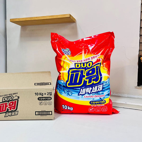 ★(차량배송)듀오 파워 세탁세제 10Kg