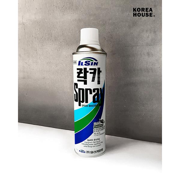 일신 락카 주황색 420ml