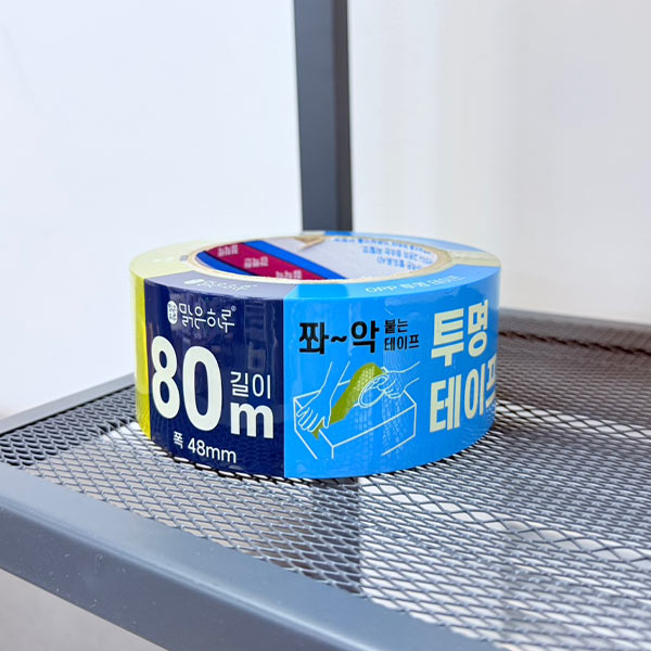 맑은하루 투명 OPP 테이프(48mmx80m)