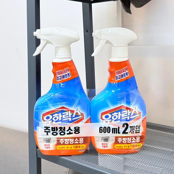 유한락스 주방청소용 600ml_2입
