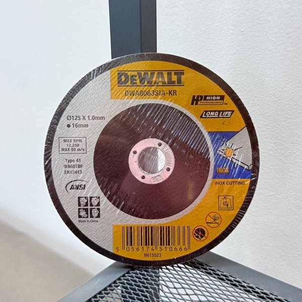 디월트 그라인더날 5개입 125mm