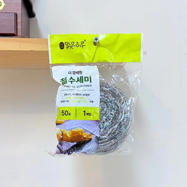 맑은하루 철수세미 (50g) 1매