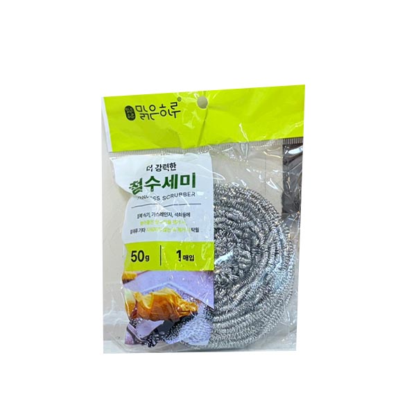 맑은하루 철수세미 (50g) 1매 맑은하루 철수세미 (50g) 1매