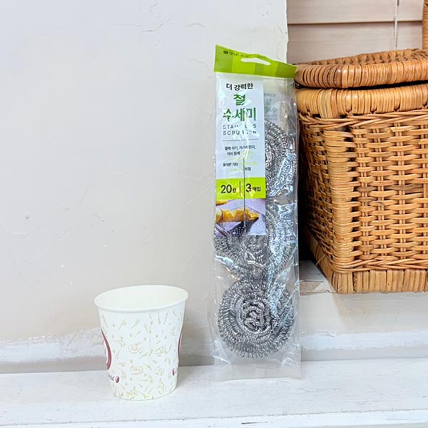 맑은하루 철수세미 (20g) 3매 맑은하루 철수세미 (20g) 3매