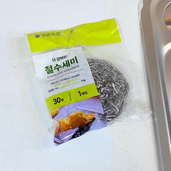 맑은하루 철수세미 (30g) 1매