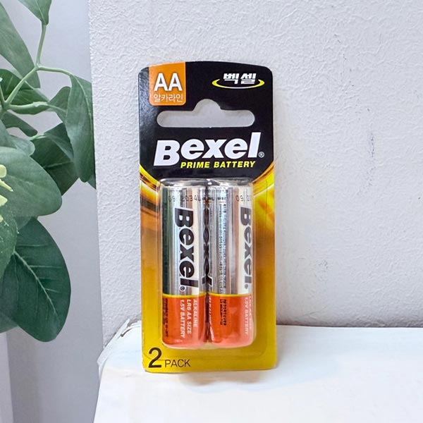 백셀 프라임 알칼라인AA건전지 2p