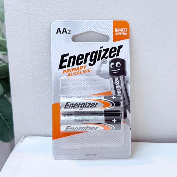 에너자이저 알카라인AA건전지 2p