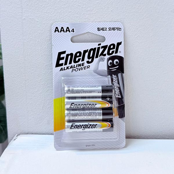 에너자이저 알카라인AAA건전지 4p
