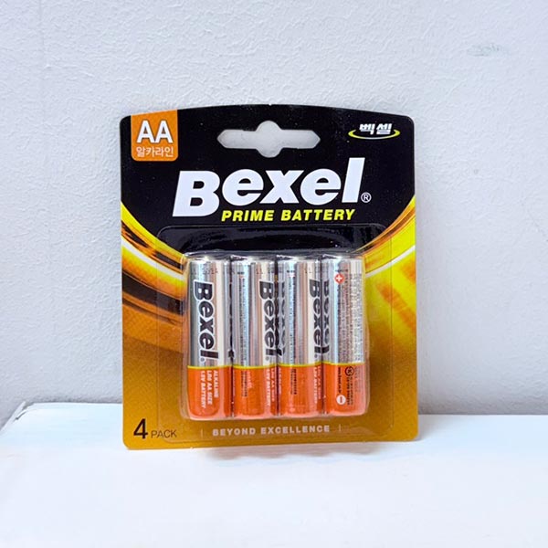 백셀 프라임 알칼라인AA건전지 4p