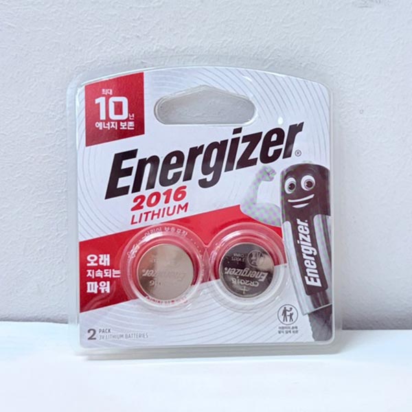 에너자이저 리튬 건전지 CR2016 2p