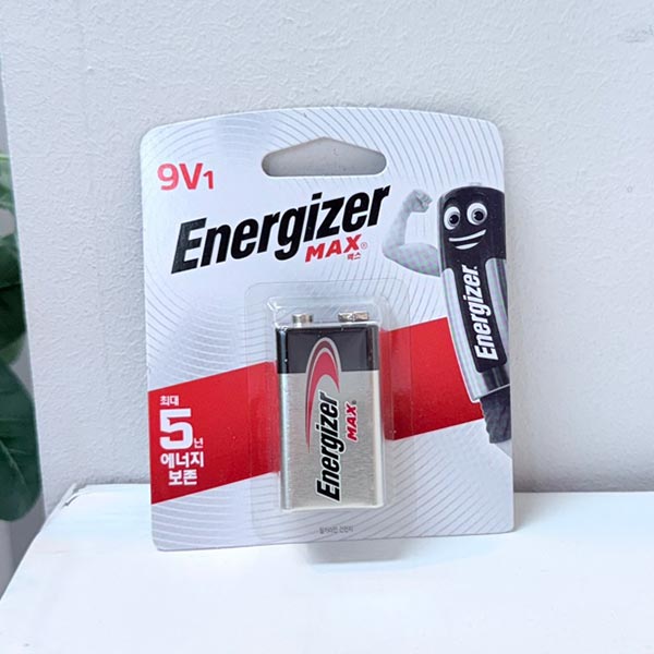 에너자이저 맥스 알라라인9V건전지 1P