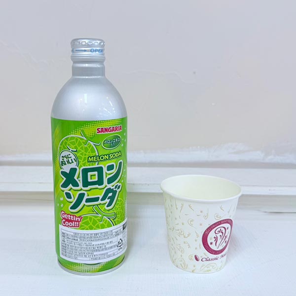 ★산가리아 메론 소다 음료500ml