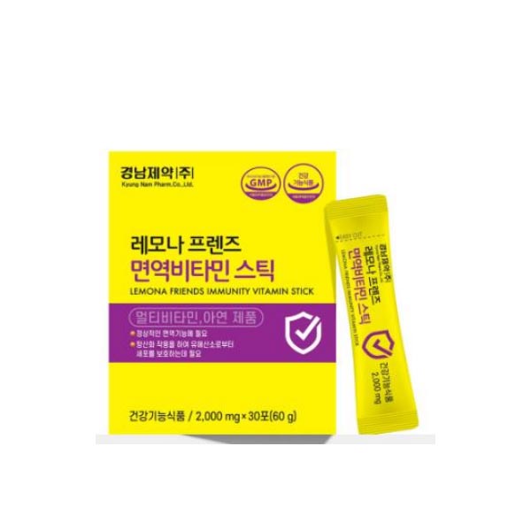 (온라인판매금지)경남 레모나 프렌즈 면역비타민 스틱