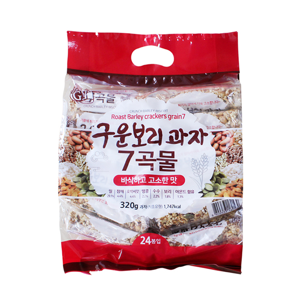 ★G7 구운 보리과자 7곡물 320g