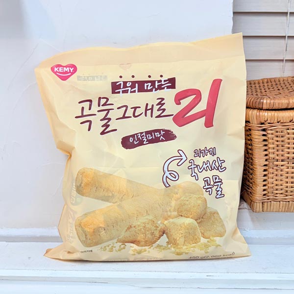 ★구워만든 곡물 그대로21 인절미맛 450g